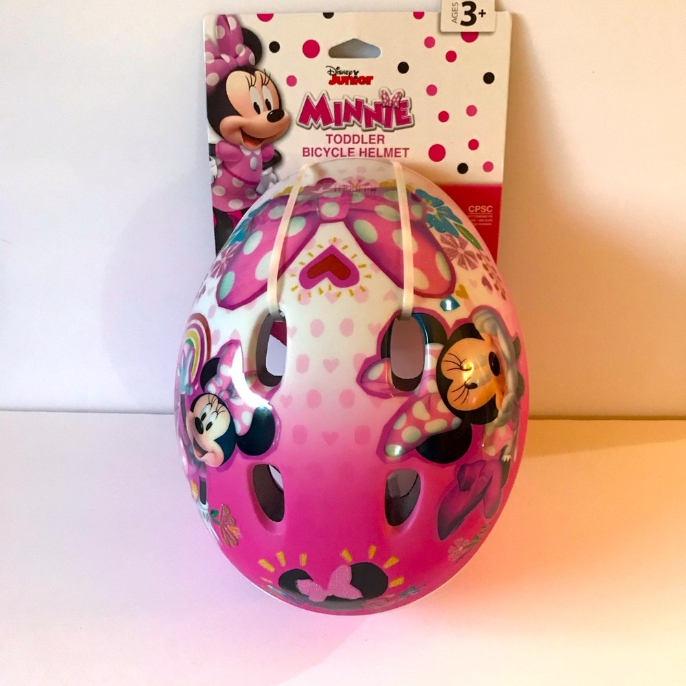 Toddler Minnie Mouse Bicycle helmet